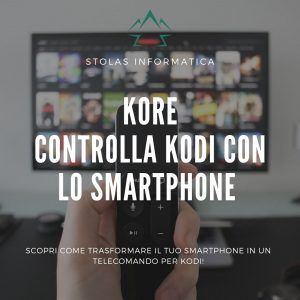Kore Kodi Smartphone Telecomando