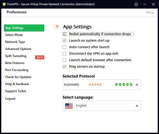 purevpn-guida-app-windows-impostazioni