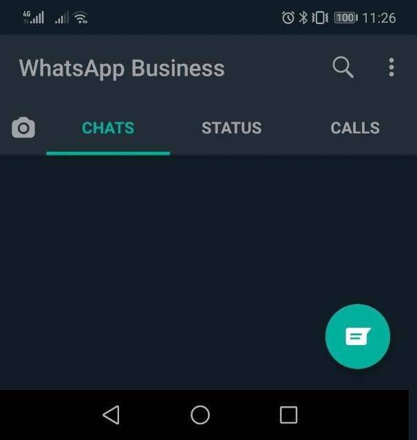 Whatsapp Business Dark - 6 fine