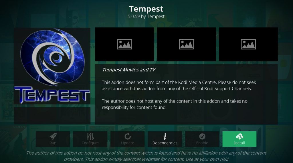 installare tempest addon kodi