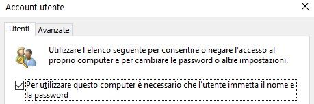 netplwiz-disattiva-accesso-automatico