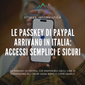 passkey paypal italia accessi sicuri semplici cover