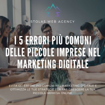 errori comuni piccole imprese marketing digitale evitarli cover