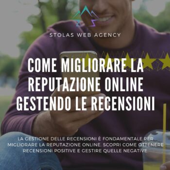 migliorare reputazione online azienda gestione recensioni cover