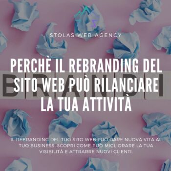 perche rebranding sito web rilanciare attivita cover